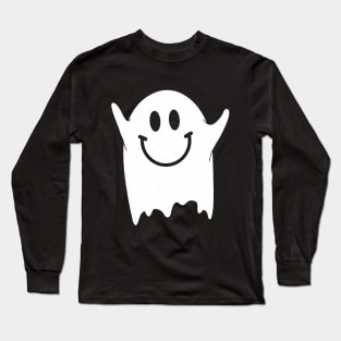 Happy ghost Long Sleeve T-Shirt